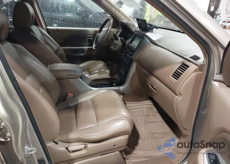 2006 Honda Pilot Ex-L из США, поврежденный, VIN 2HKYF18776H543740